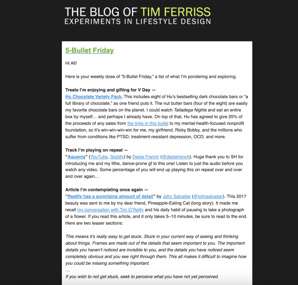 tim ferriss podcast