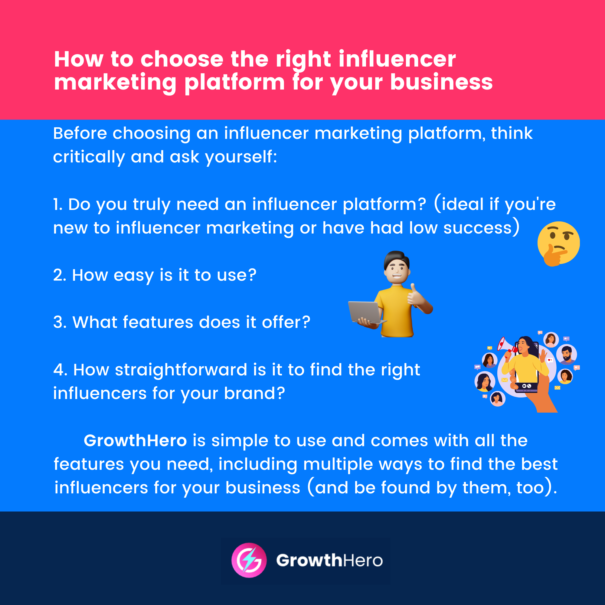 how to choose the right influencer platform