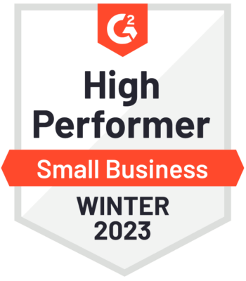 G2 high performer badge